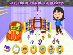 Girl Doll House Cleaning Games Image