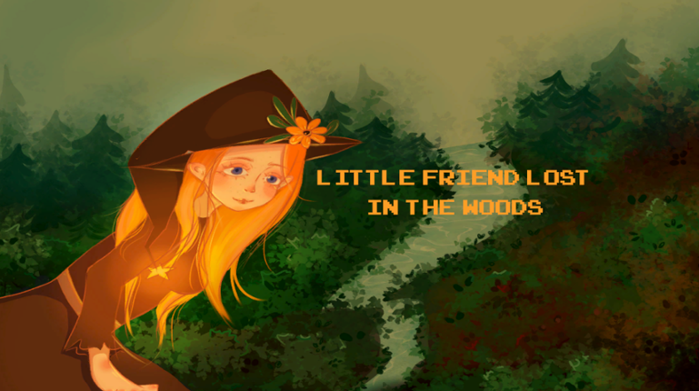 Little friend lost in the woods Image