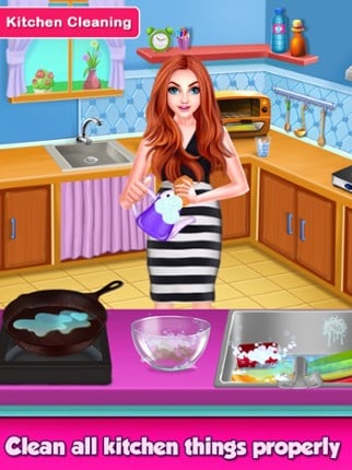 MagicWomen House Cleaning Game screenshot