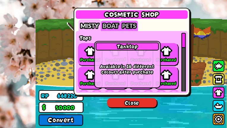 Misty's Idle Fishing screenshot