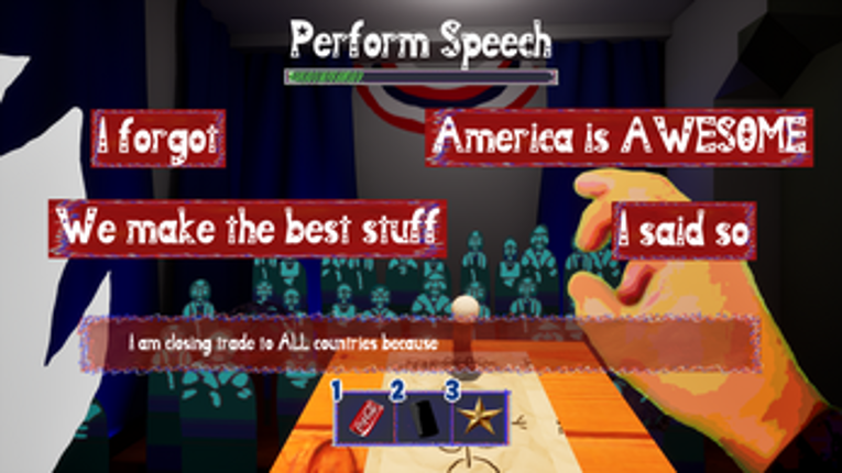 PRESIDENT DEMENTIA SIMULATOR screenshot
