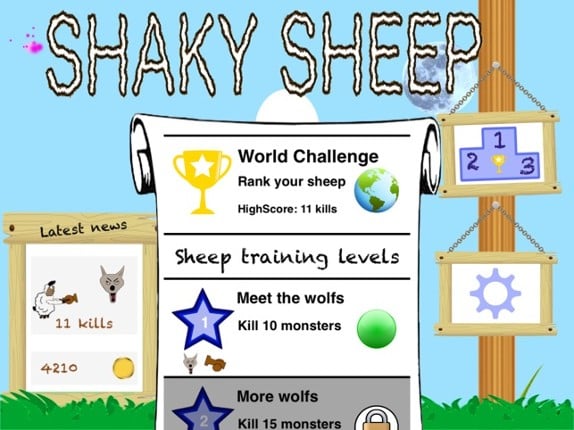 Shaky Sheep screenshot