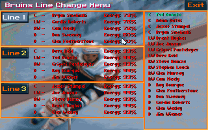 Wayne Gretzky Hockey 3 screenshot