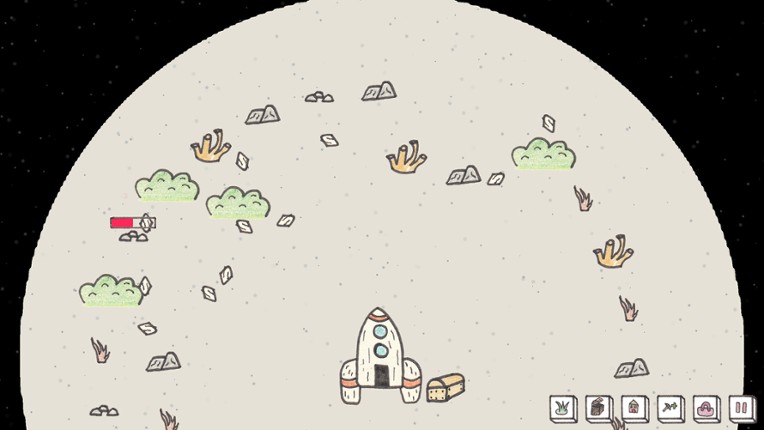 Worldcrusher - a survival clicker game screenshot