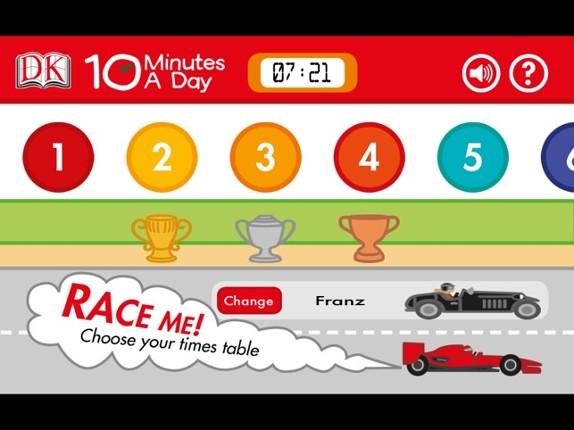 10 Minutes a Day Times Tables screenshot