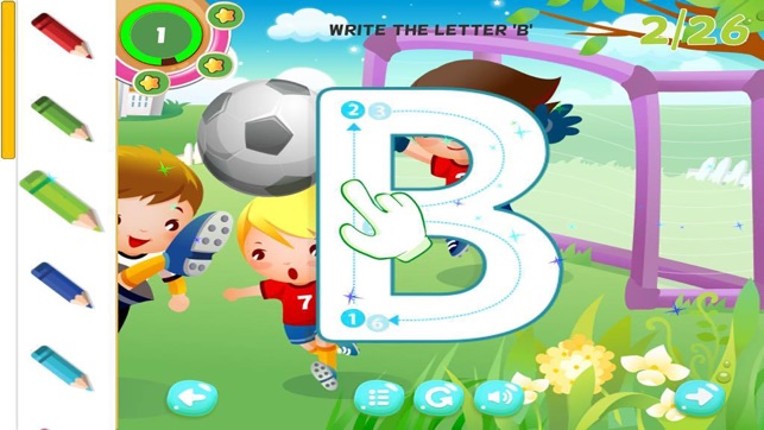 ABC Tracing Alphabet Learning Game for Kids screenshot