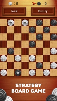 Checkers 2 Players: Online Image