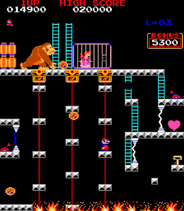 Donkey Kong Advanced Game Cover