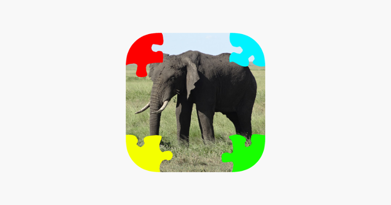 Elephants Jigsaw Puzzles with Photo Puzzle Maker Image