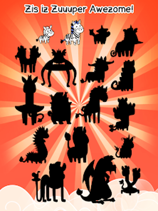 Zebra Evolution: Mutant Merge screenshot