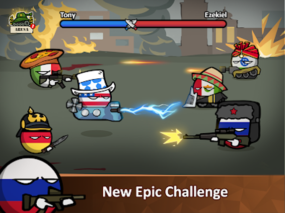 Countryballs - Zombie Attack Image