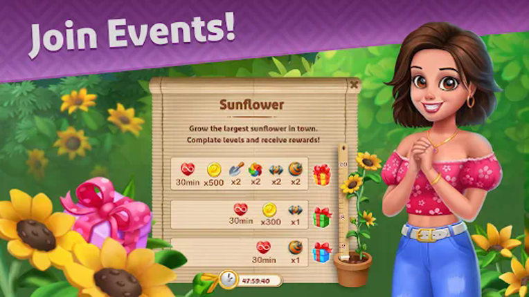 Penny's Garden : Blast Games screenshot