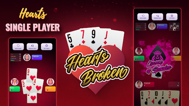 Hearts Single Player - Offline Image