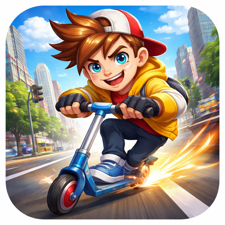 Games like Kickboard run