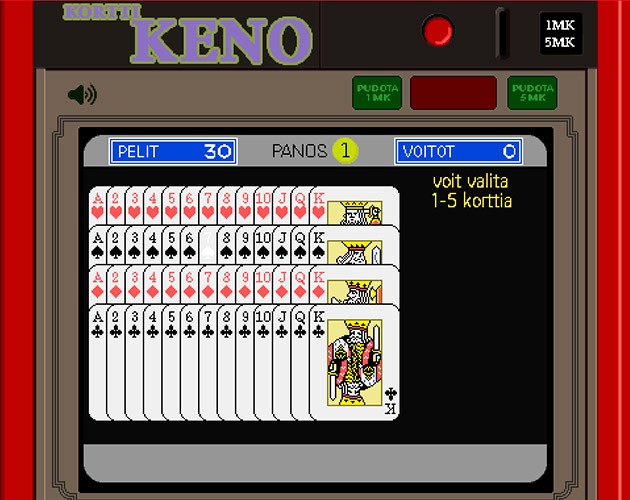 Games like KorttiKeno