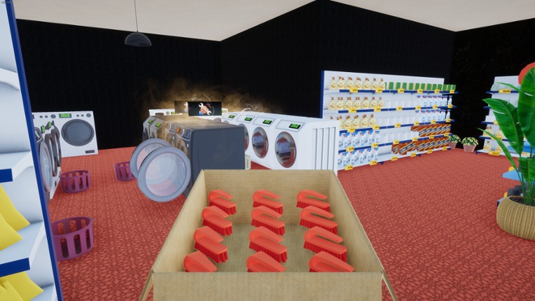 Laundry & Supermarket Simulator screenshot
