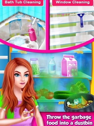 MagicWomen House Cleaning Game screenshot