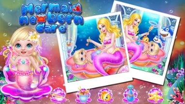 Mermaid Newborn Baby Care Nurse Image