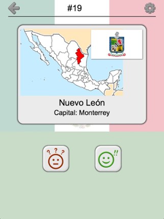 Mexican States - Quiz about Mexico screenshot