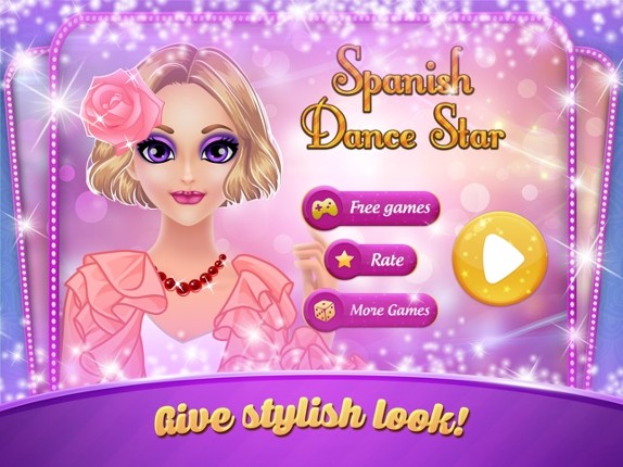 Spanish Dance Star Makeup: Fashion game for girls Image