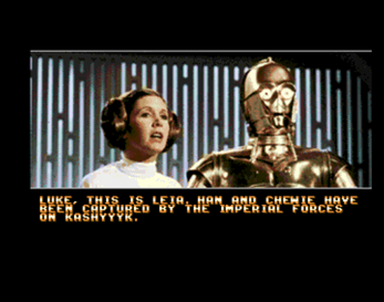 Super Star Wars Holiday Special AGA Amiga screenshot