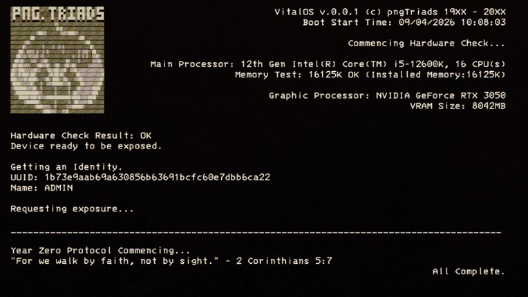 Vitalis screenshot