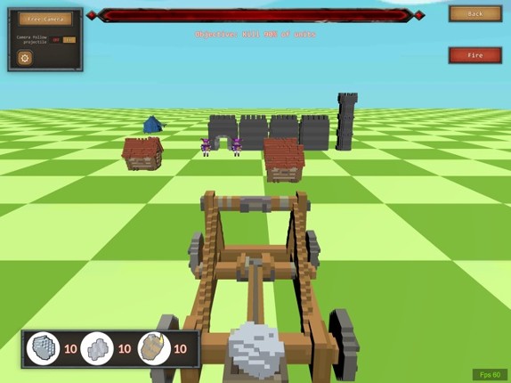 Voxel Fortress Architect screenshot