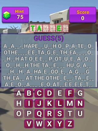 Word Brain Busters Word Puzzle screenshot