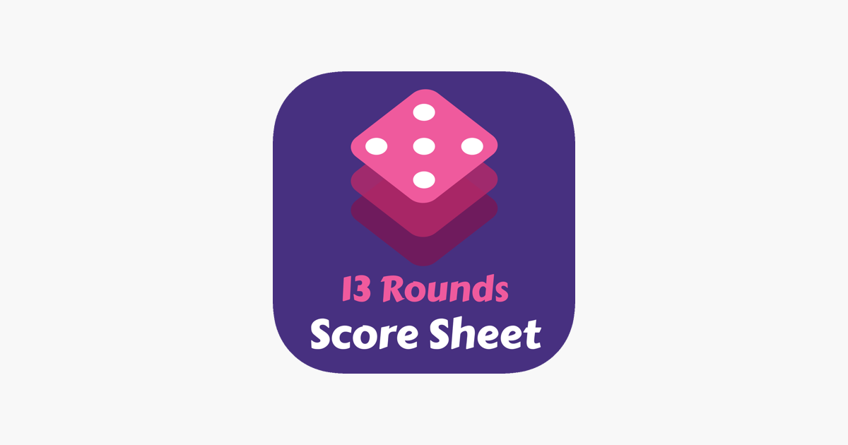 Games like 13 Rounds Score Sheet