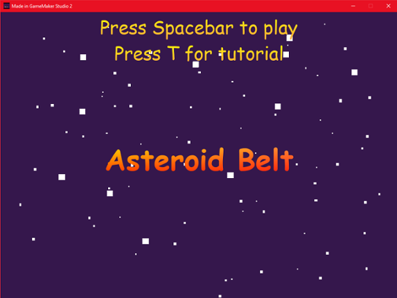 Asteroid Belt Game Cover