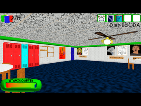 Baldi's Basics Custom Level - La Escuela de BALD99! screenshot
