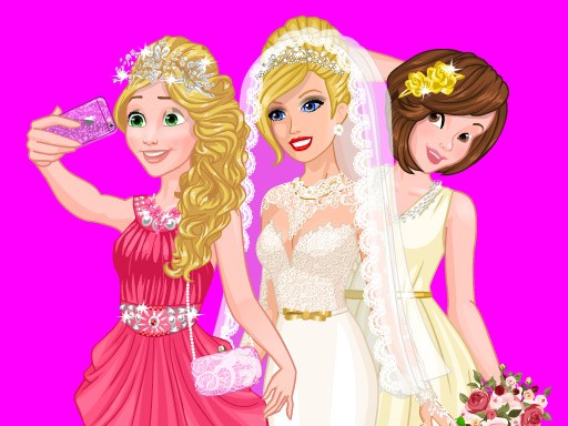 Games like Barbie's Wedding Selfie With Princesses