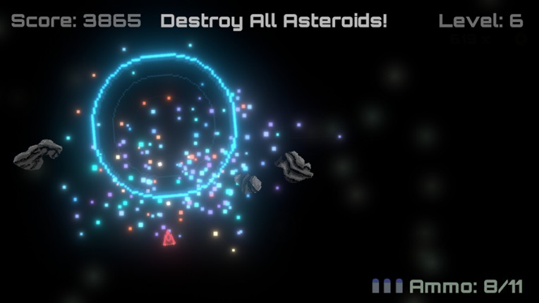 Blasteroids screenshot