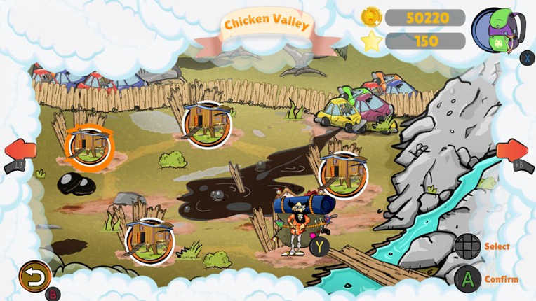 Chicken Coop Invaders screenshot