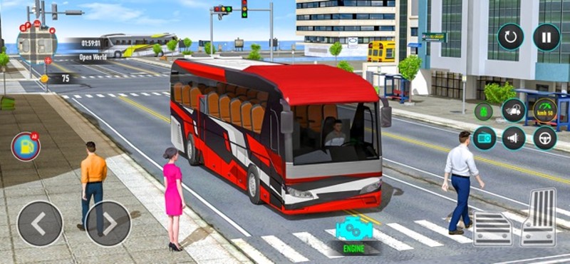 City Bus Simulator Road Trip screenshot