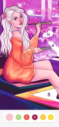 Coloring Art - Paint by number screenshot