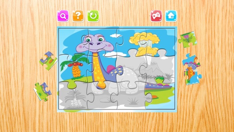 Dino Puzzle Games Free - Dinosaur Jigsaw Puzzles for Kids and Toddler - Preschool Learning Games screenshot