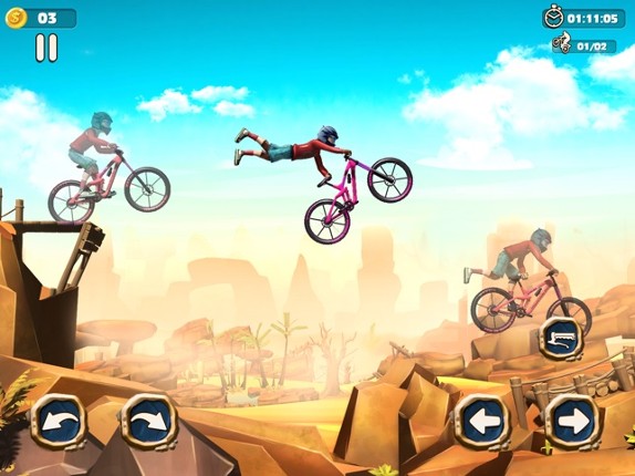 Dirt Bike Hill Racing Game Image