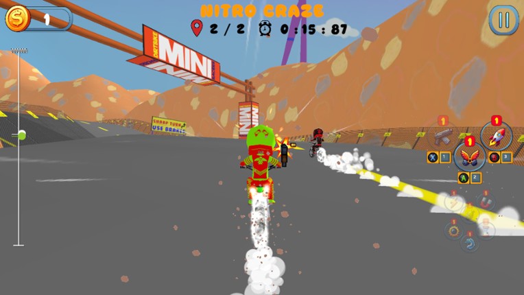 Dirt Bike Mini Racer screenshot