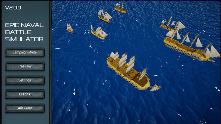 Epic Naval Battle Simulator screenshot