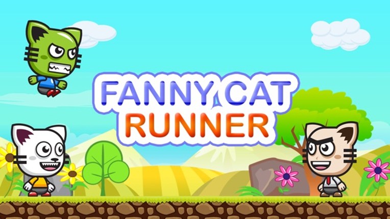 Funny Cat Runner - Happy Cute Kittens Running Meow Image