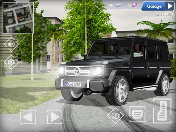 G63 Brabus Driving Simulator screenshot