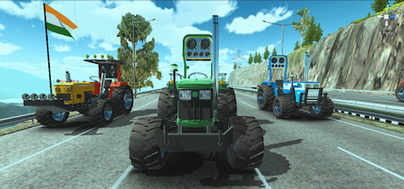 Indian Tractor Simulator Game screenshot