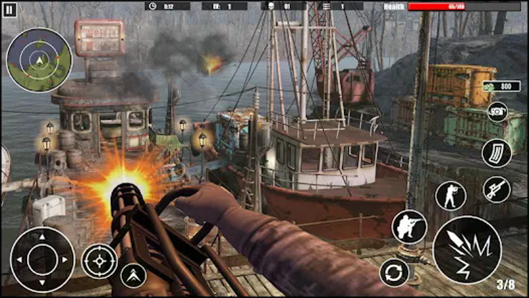 Gunner Navy Warship FPS Battle screenshot