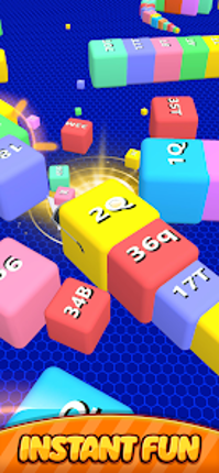 2048 Snake : Number Cube Snake screenshot