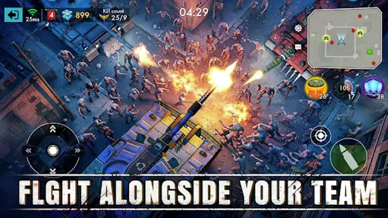 Doomsday Tank:Zombie PVP Brawl Image