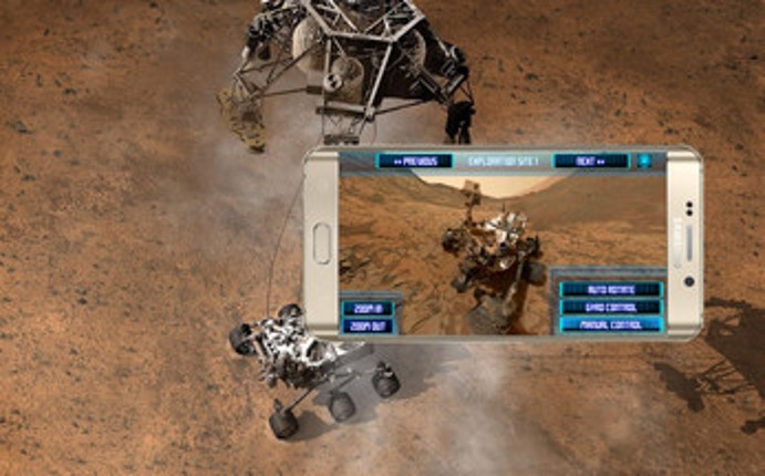 Visit Mars in 360º Panoramic VR screenshot