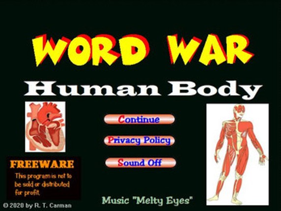 Word War - Human Body Image