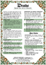 Heartseeker: Druids and More Rules Image