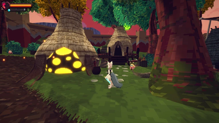 Inukari 3D - Shattered World screenshot
